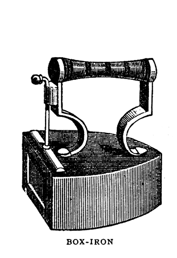 retro-iron French and Launders ironing service